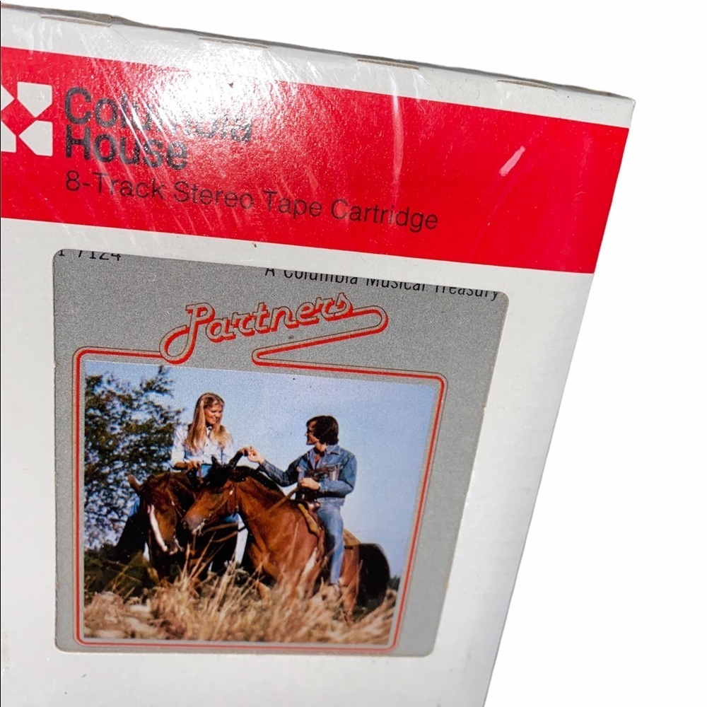 Columbia House Partners 8 track tape cartridge sealed